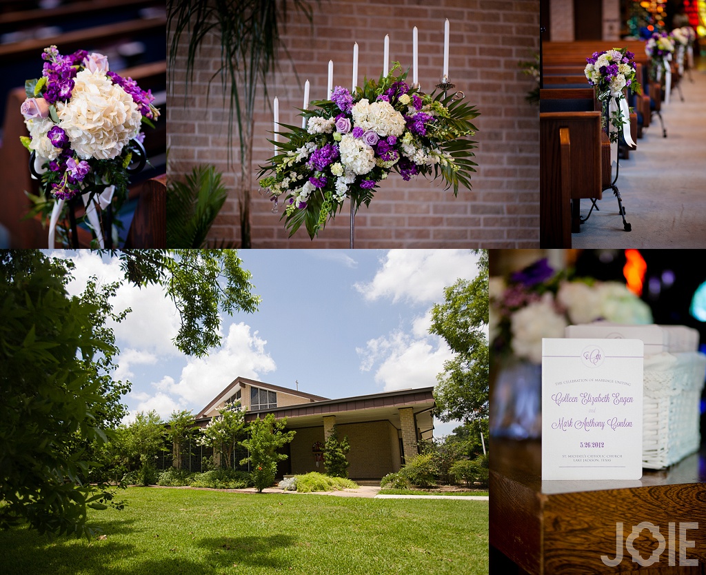 Dow Academic Center Brazoria County Wedding Photographer St. Michaels Church Lake Jackson Wedding