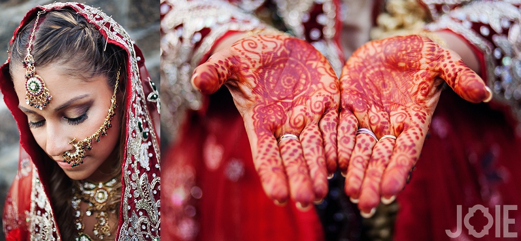 Jasmine and Sean's hindu wedding ceremony in New York City by Joie Photographie