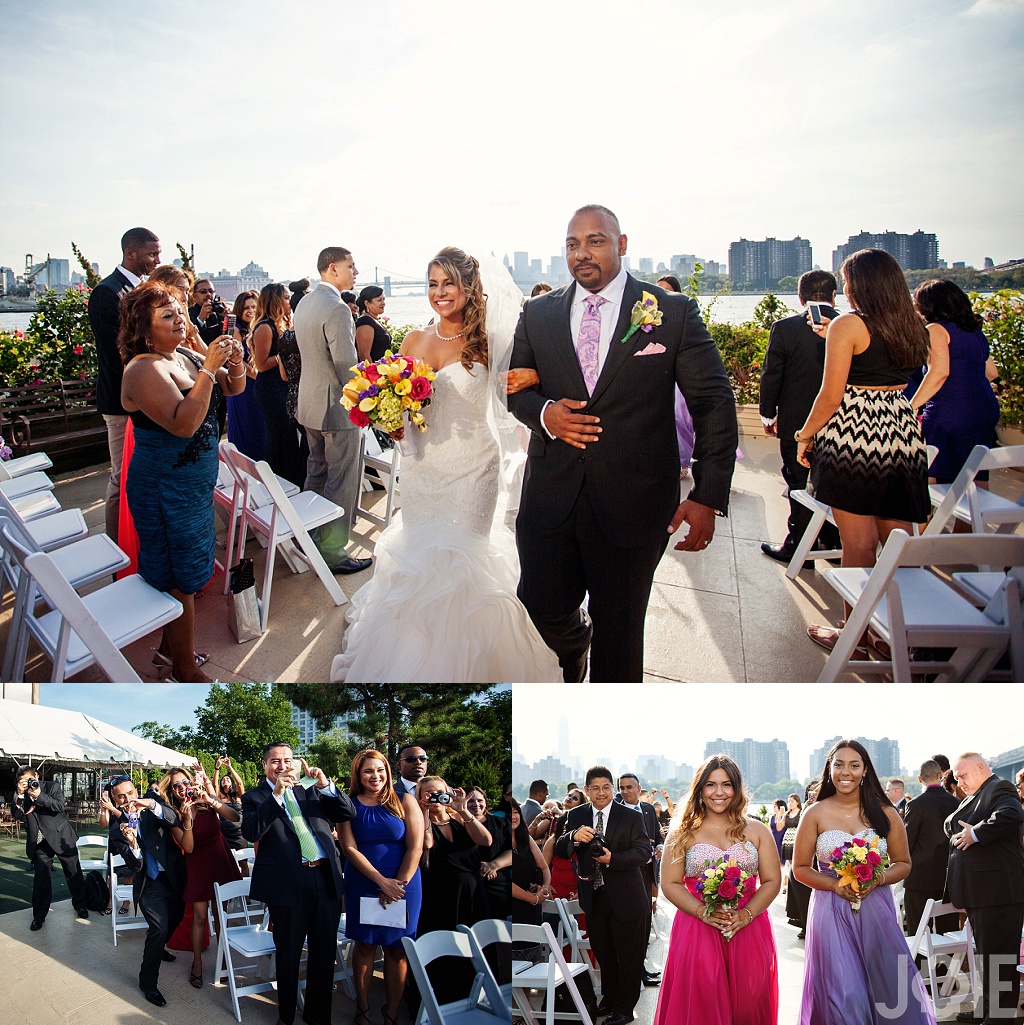 Jasmine and Sean's outdoor wedding in Williamsburg New York