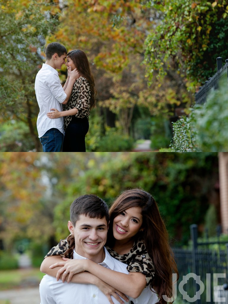 Houston Heights engagement session