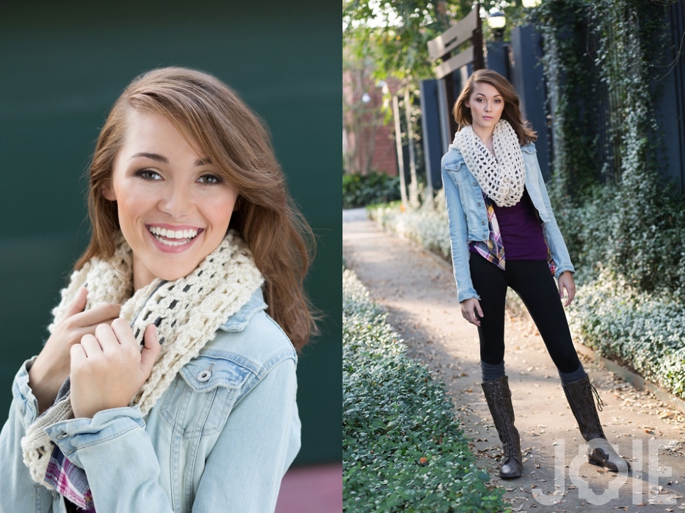 Houston high school senior portrait photographer fall pictures JOIE photographie