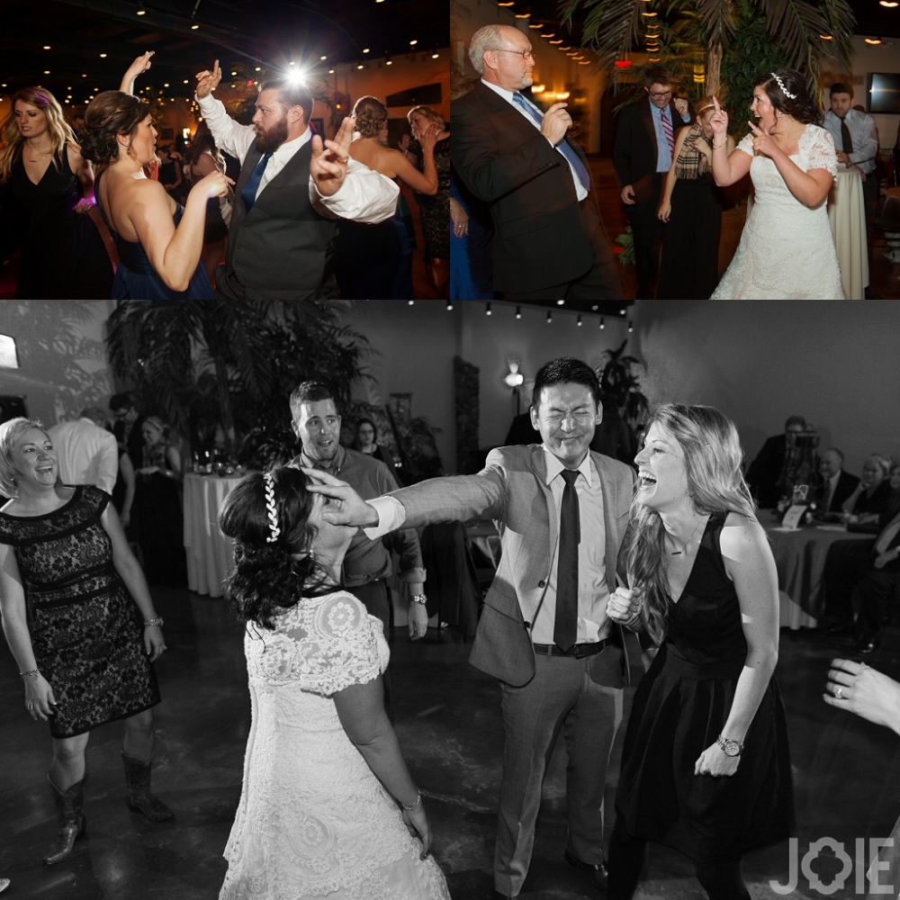 Wedding reception at Agave Real by Joie Photographie Katy