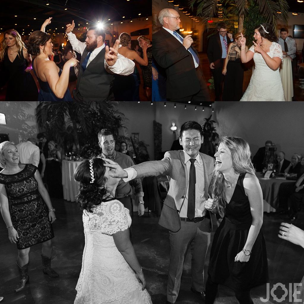 Wedding reception at Agave Real by Joie Photographie Katy