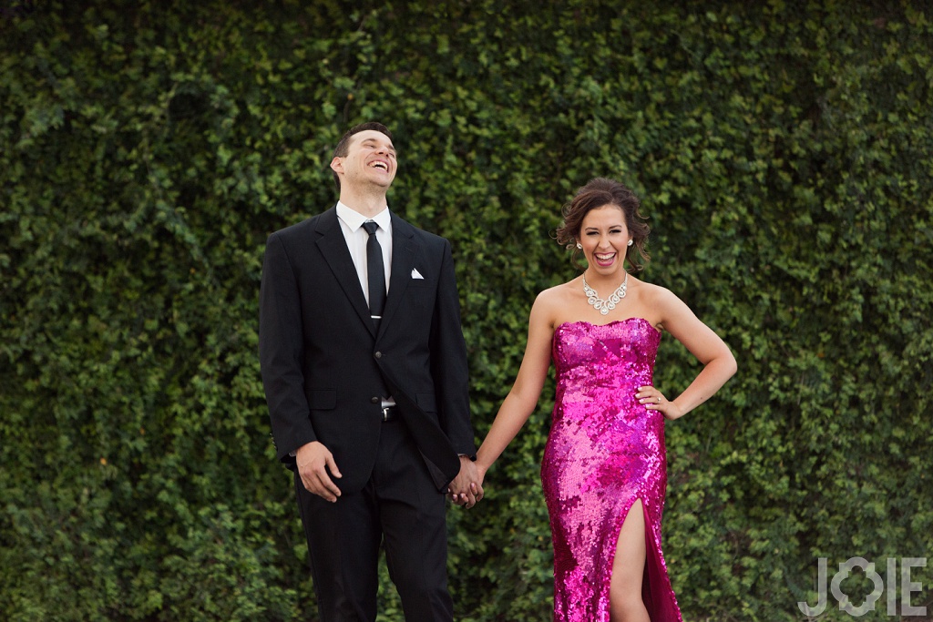 formal downtown houston engagement session at Discovery Green by Joie Photographie 