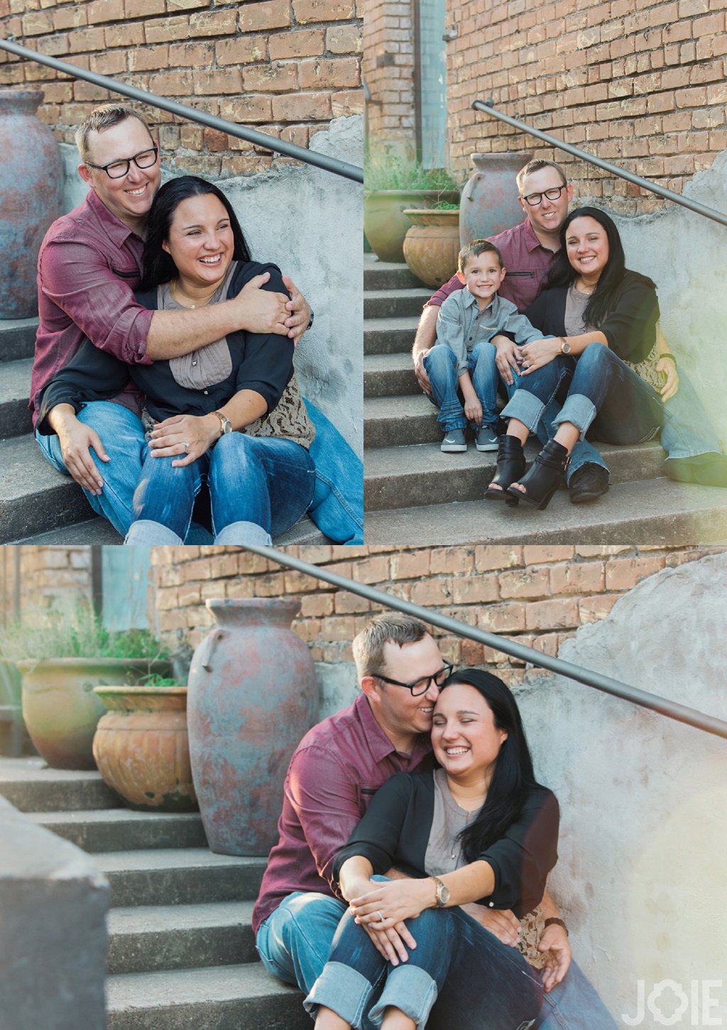 Megan and Mike's Houston engagement session