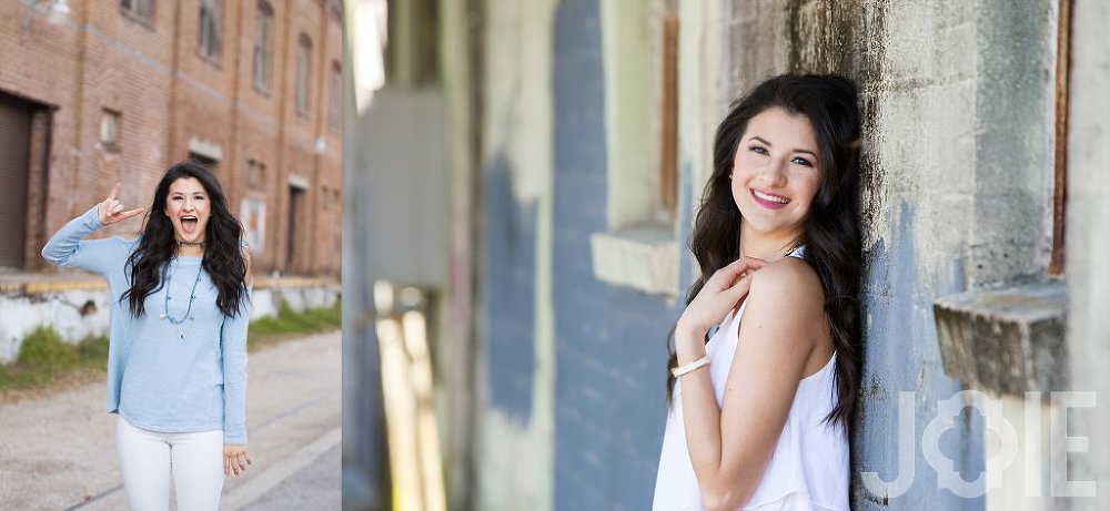 Urban and fun HCHS high school senior portraits