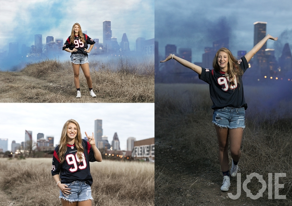 Texan themed senior session by JOIE Photographie
