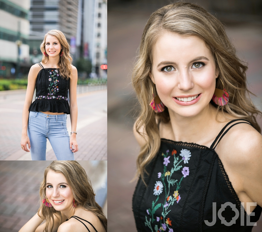 Modern Houston High School Senior Photographer JOIE Photographie